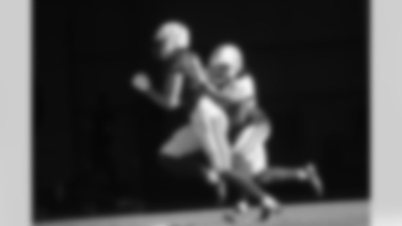 14 WR Alec Pierce, #38 CB Tony Brown