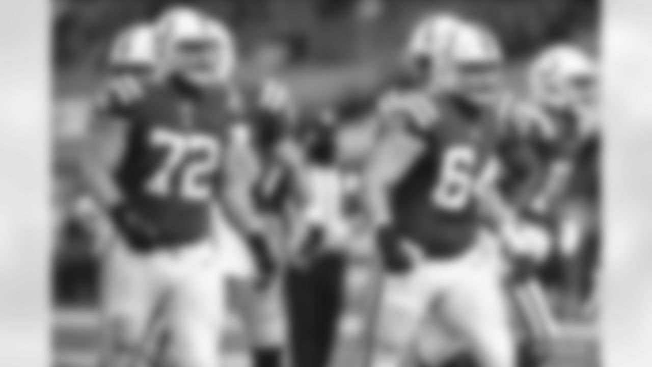 72 T/G Braden Smith, #64 G Mark Glowinski
