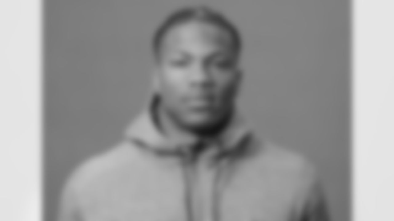 Washington State linebacker Daiyan Henley poses for a portrait at the NFL football Combine on Tuesday, Feb. 28, 2023 in Indianapolis. (AJ Mast/AP Images for the NFL)