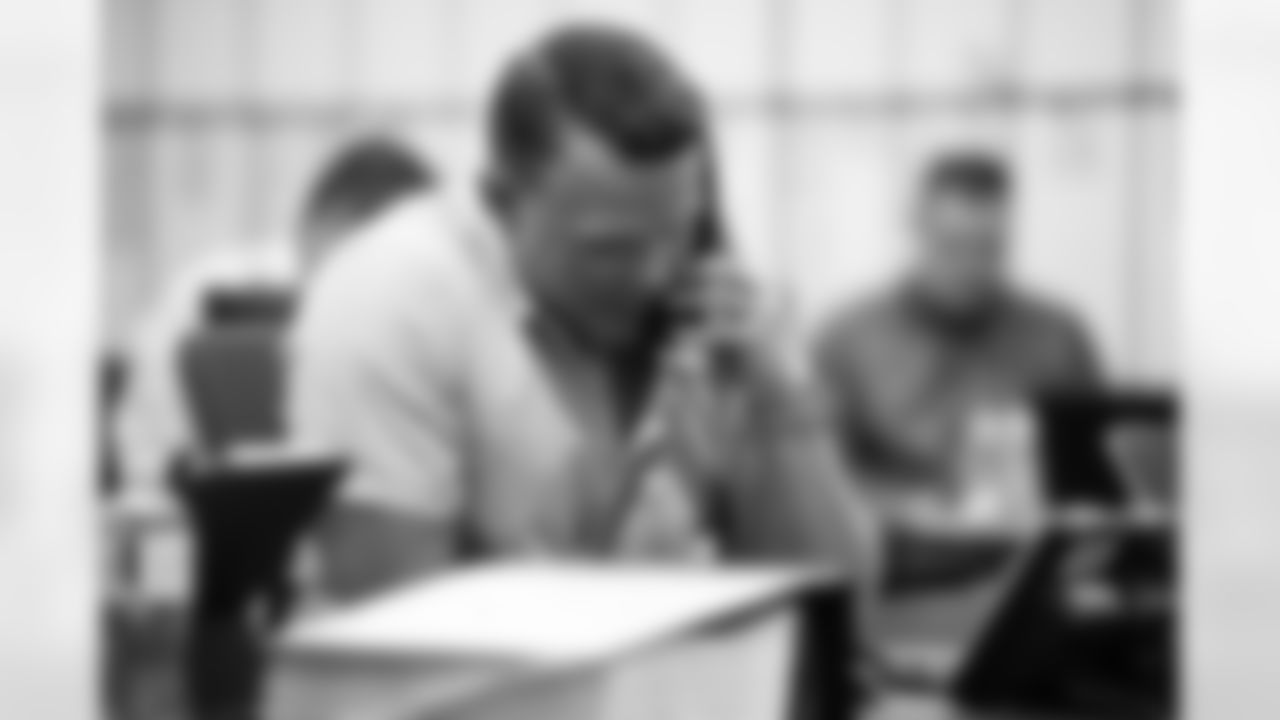 Chris Ballard General Manager,
An inside look at the Colts War Room during day 3 of the 2023 NFL Draft