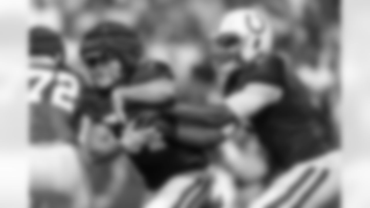 37 RB Jake Funk, 5 QB Anthony Richardson
2023 Colts Training Camp - Grand Park
