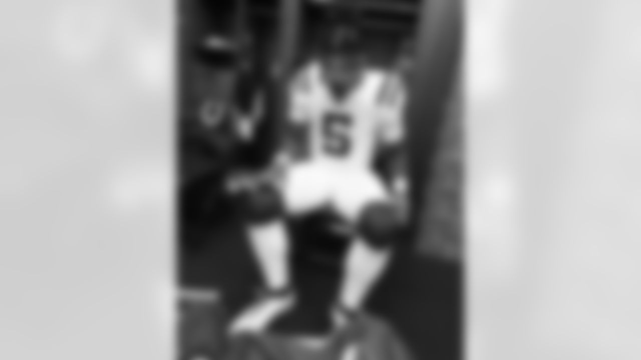 5 QB Anthony Richardson
The Bears vs Colts at Lucas Oil Stadium on August 19, 2023.