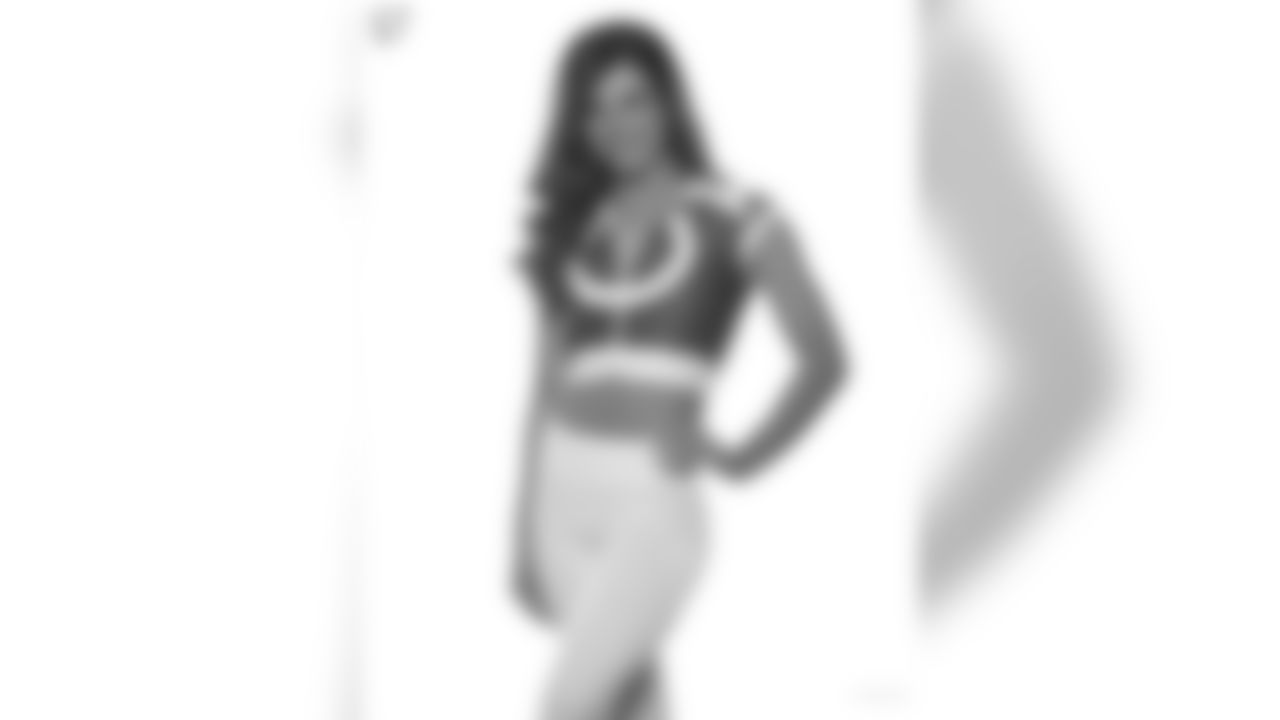 Headshots of the 2019 Colts Cheer Audition finalists.