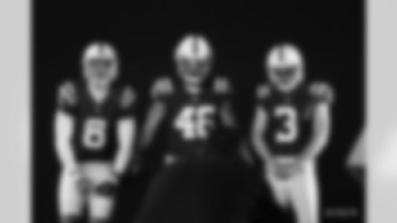 8 P Rigoberto Sanchez, #46 LS Luke Rhodes, #3 K Rodrigo Blankenship