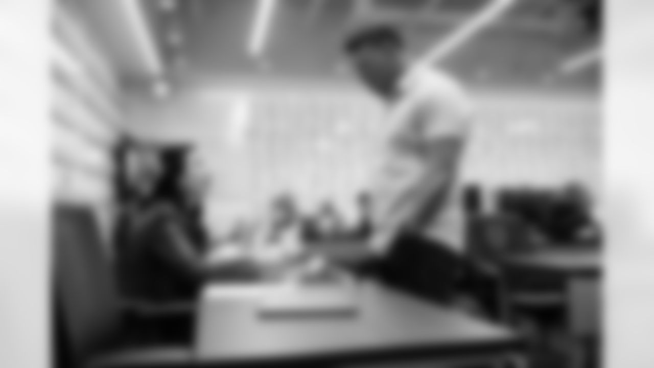 Kalen Jackson Vice Chair/Owner, Chris Ballard General Manager,
An inside look at the Colts War Room during day 3 of the 2023 NFL Draft