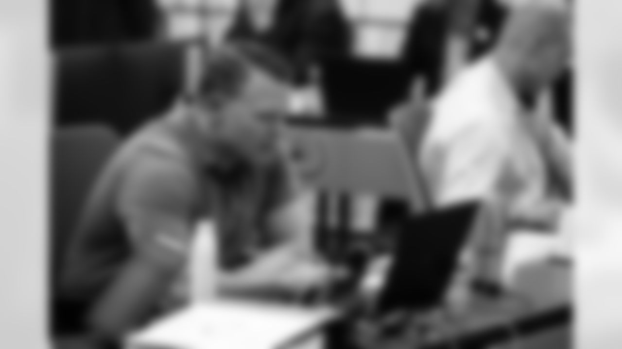 Chris Ballard General Manager,
An inside look at the Colts staff inside the War Room during round two and three of the 2023 NFL Draft.