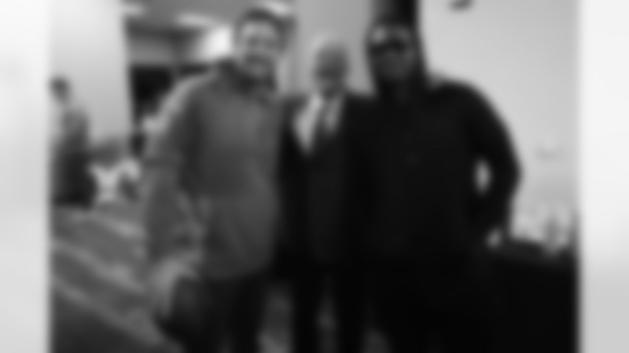 Jeff Saturday Interim Head Coach, James Irsay Owner and CEO, Edgerrin James