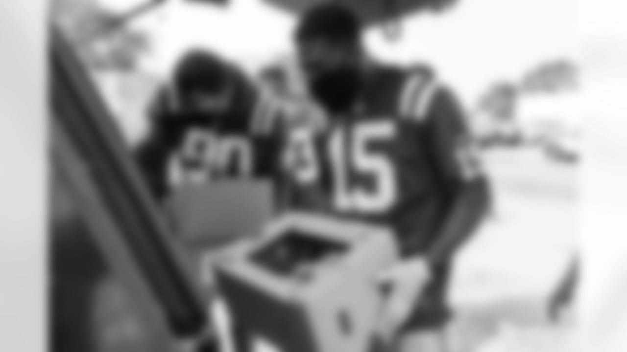 15 WR Parris Campbell, #90 DT Grover Stewart