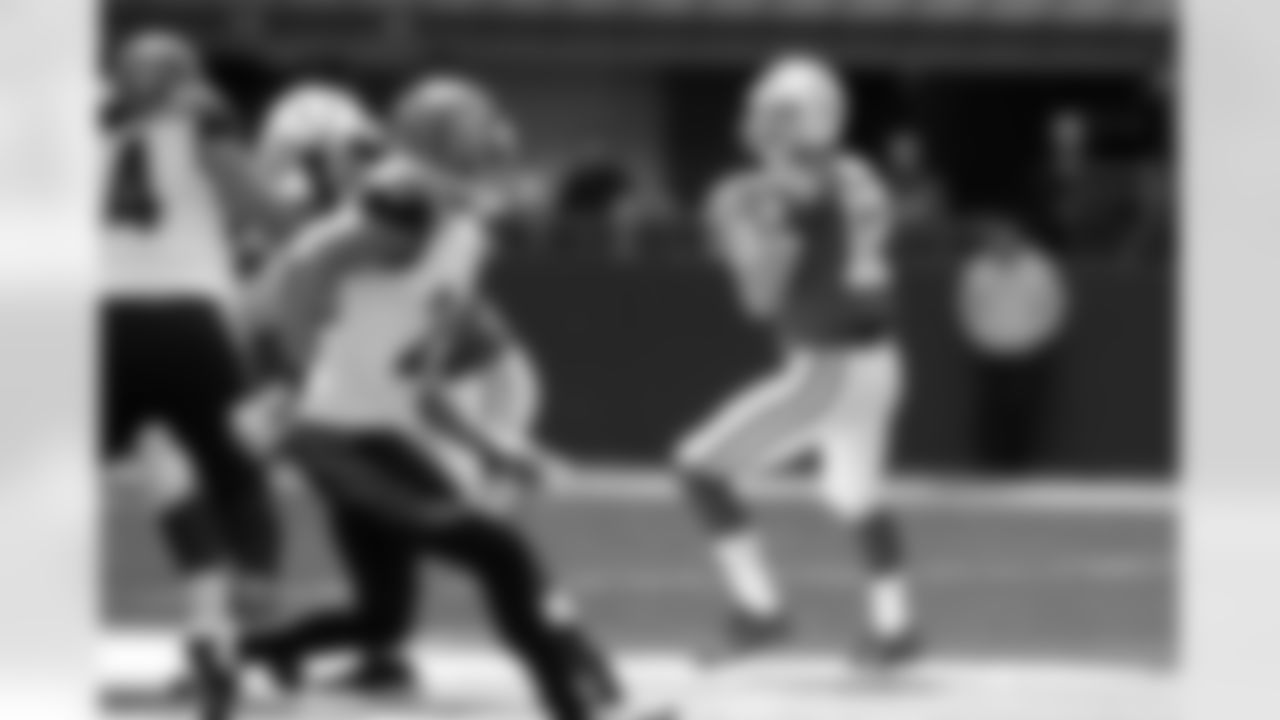 Through seven weeks of the season, Luck continues to lead several NFL passing categories by a wide margin. Another 300-yard passing game for Luck would mark a franchise best sixth straight game reaching that mark. For Luck to continue to be mentioned the MVP race, the Colts offense must be a bit more efficient when getting chances in opponent's territory.