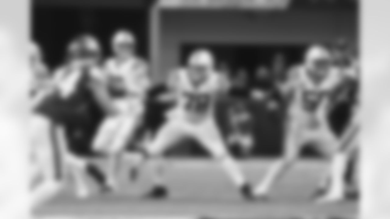 2 QB Matt Ryan, #78 C Ryan Kelly, #56 C/G Quenton Nelson