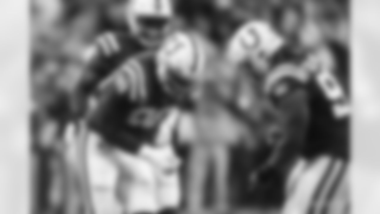 99 DT DeForest Buckner, #90 DT Grover Stewart, #51 DE Kwity Paye