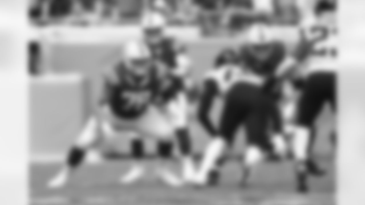 2 QB Matt Ryan, #78 C Ryan Kelly, #56 C/G Quenton Nelson