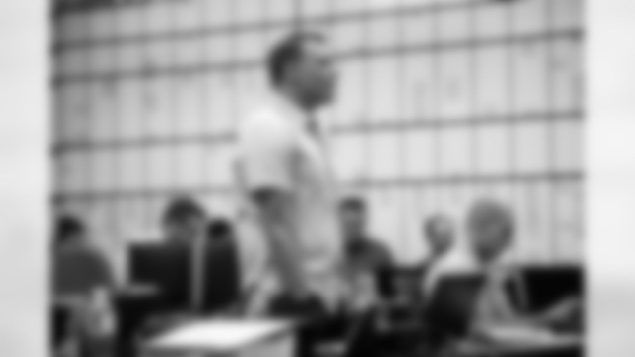 Chris Ballard General Manager,
An inside look at the Colts War Room during day 3 of the 2023 NFL Draft