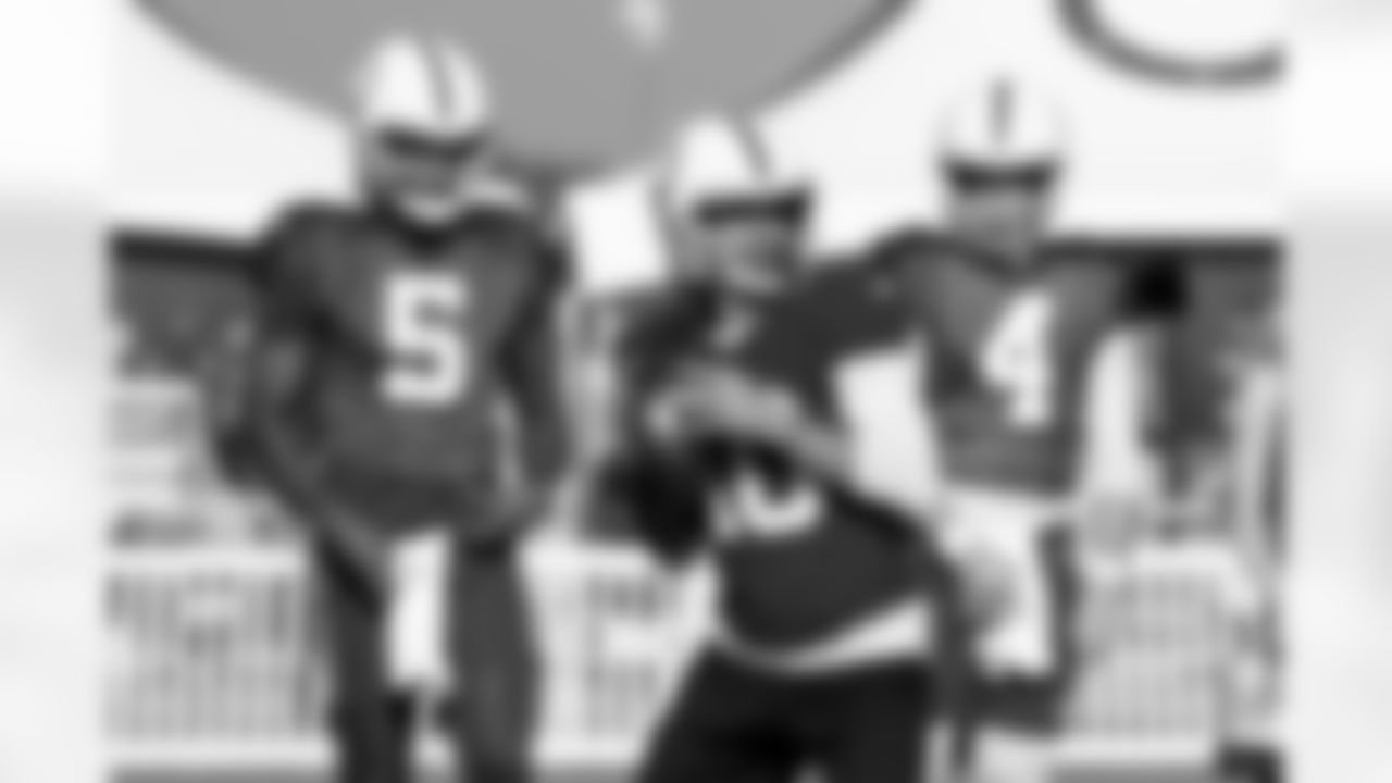 5 QB Anthony Richardson , 10 QB Gardner Minshew , 4 QB Sam Ehlinger
2023 Colts Training Camp - Grand Park
