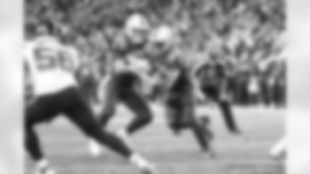 4 QB Sam Ehlinger, #21 RB Nyheim Hines