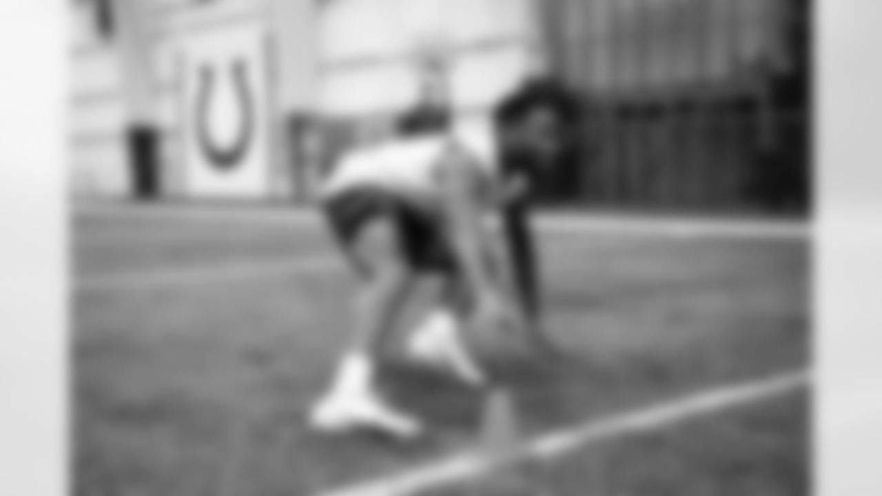 Players workout during Phase I of offseason workouts.
34 CB Isaiah Rodgers Sr.,
