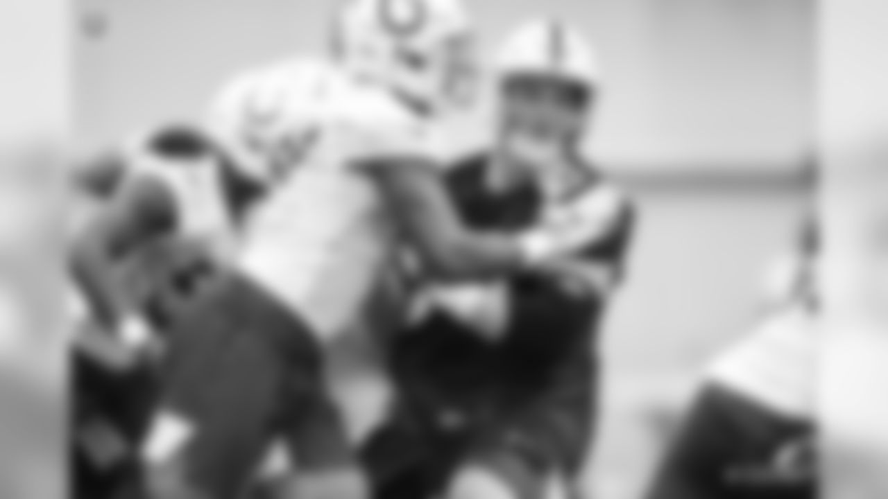 Colts offense takes the field for OTAs