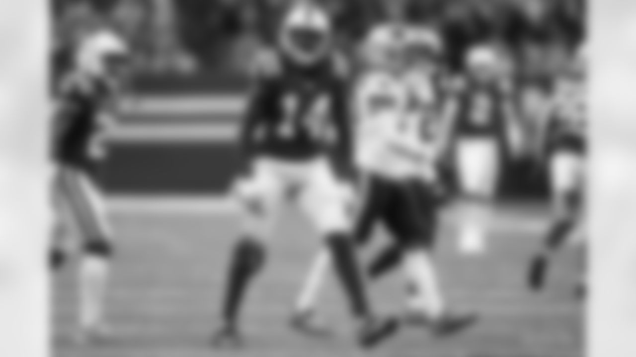 21 RB Nyheim Hines, #14 WR Zach Pascal