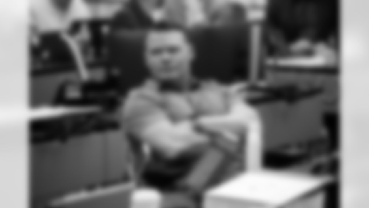 Chris Ballard General Manager,
An inside look at the Colts staff inside the War Room during round two and three of the 2023 NFL Draft.