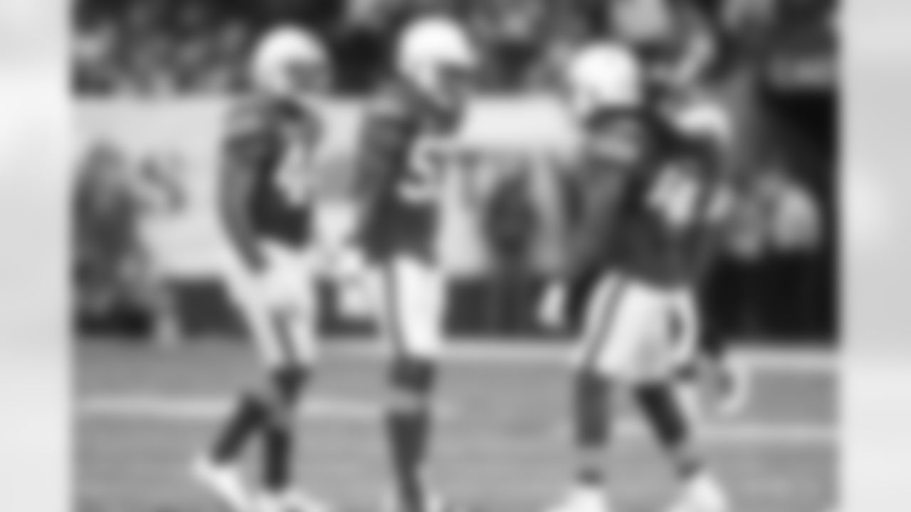 53 LB Darius Leonard, #44 LB Zaire Franklin, #41 S Jaleel Addae