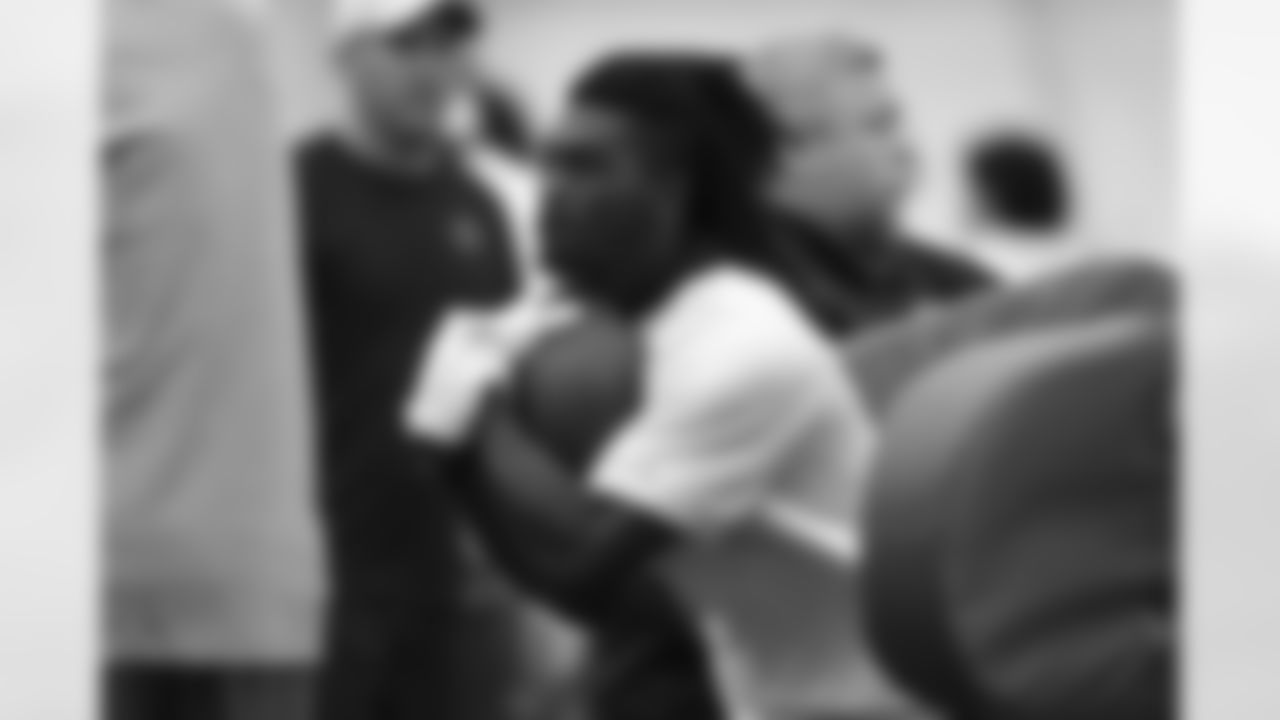 16 WR Ashton Dulin
Players train during Phase II of offseason workouts.
