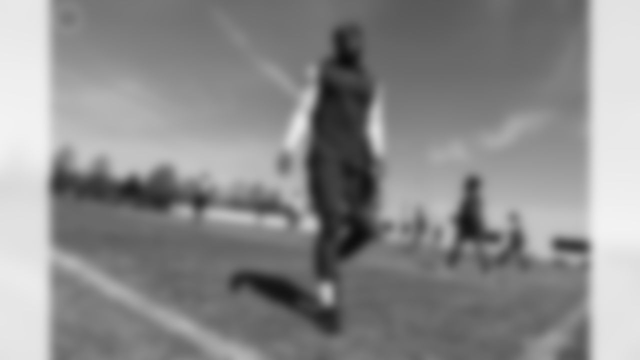 The Colts hit the field during phase II of their off season training.