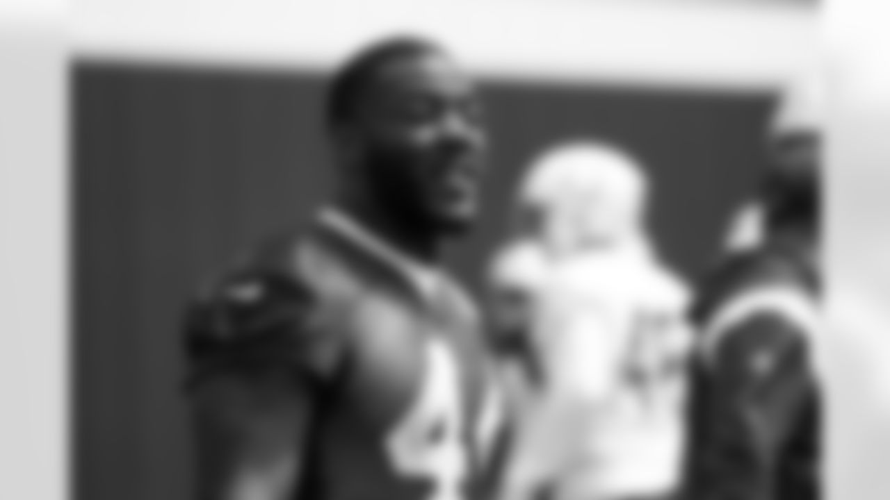 44 LB Zaire Franklin,
Players practice during Veteran Mini Camp offseason workouts.