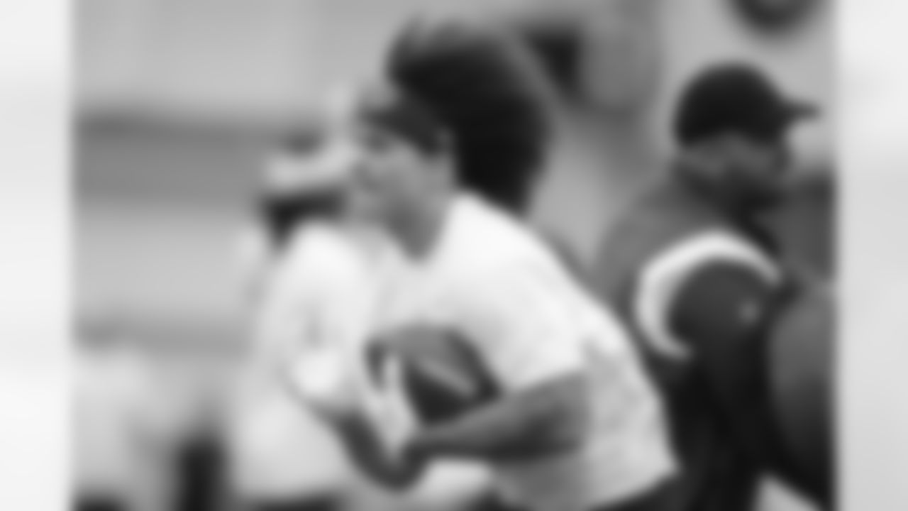 2 WR Zavier Scott
Players train during Phase II of offseason workouts.