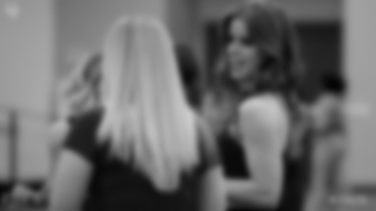A behind the scenes look at the Colts Cheerleaders prep class on 3/7.