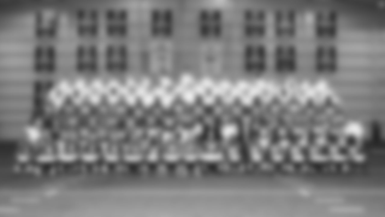2011 Team Photo
First Row (L to R) 1-Pat McAfee, 4-Adam Vinatieri, 5-Kerry Collins, 7-Curtis Painter, 9-Mike Hartline, 11-Anthony Gonzalez, 12-David Gilreath, 15-Blair White, 17-Austin Collie, 18-Peyton Manning, 20-Justin Tryon, 21-Kevin Thomas, 23-Terrence Johnson, 25-Jerraud Powers, 27-Jacob Lacey, 28-Stevie Brown, 29-Joseph Addai
Second Row (L to R) Rod Perry, 30-David Caldwell, 31-Donald Brown, 32-Darren Evans, 33-Melvin Bullitt, 34-Delone Carter, 35-Joe Lefeged, Vice President and General Manager Chris Polian, Vice Chairman Bill Polian, Owner and CEO Jim Irsay, Head Coach Jim Caldwell, Chief Operating Officer Pete Ward, 36-Chris Rucker, 41-Antoine Bethea, 44-Dallas Clark, 48-Justin Snow, 49-Chris Gronkowski, Ron Prince
Third Row (L to R) 50-Philip Wheeler, 51-Pat Angerer, 52-Caleb Campbell, 53-Kavell Conner, 54-Nate Triplett, 55-Ernie Sims, 57-Adrian Moten, 58-Gary Brackett, 63-Jeff Saturday, 64-Ollie Ogbu, 67-Mike Tepper, 68-Eric Foster, 71-Ryan Diem, 72-Jeff Linkenbach, 73-Seth Olsen, 74-Anthony Castonzo, 76-Joe Reitz
Fourth Row (L to R) 78-Mike Pollak, 79-Ben Ijalana, 80-Mike McNeill, 81-Brody Eldridge, 84-Jacob Tamme, 85-Pierre Garcon, 87-Reggie Wayne, 90-Jamaal Anderson, 91-Ricardo Mathews, 92-Jerry Hughes, 93-Dwight Freeney, 94-Drake Nevis, 95-Fili Moala, 96-Tyler Brayton, 98-Robert Mathis, 99-Antonio Johnson
Fifth Row (L to R) Clyde Christensen, David Walker, Jim Bob Cooter, Ricky Thomas, Ron Turner, Frank Reich, Devin Fitzsimmons, Pete Metzelaars, Richard Howell, Jon Torine, Bill Teerlinck, Mike Murphy, Alan Williams, Ray Rychleski, Larry Coyer, Dr. Dave Porter
Sixth Row (L to R) Tom Telesco, Steve Champlin, Erik Kunttu, Erin Barill, Andrew Berry, Kevin Rogers, Dave Walston, Dr. Tom Klootwyk, Dave Hammer, Jeff Brown, Dr. Arthur C. Rettig, Dr. Hank Feuer, Jon Scott, Brandon Proffitt, Dennis Polian, Dr. Doug Robertson
Seventh Row (L to R) Matt Carlson, Dr. Pat Kersey, Jess Langvardt, Kellen Norris, Kyle Davis, Jon Shaw, Glenn Cook, Ben Anguish, John Starliper, Mike Mays, Sean Sullivan, Brian Seabrooks, Jeff Schwimmer, Dr. Terry Horner, Jim Tyndall, Ryan Fannin