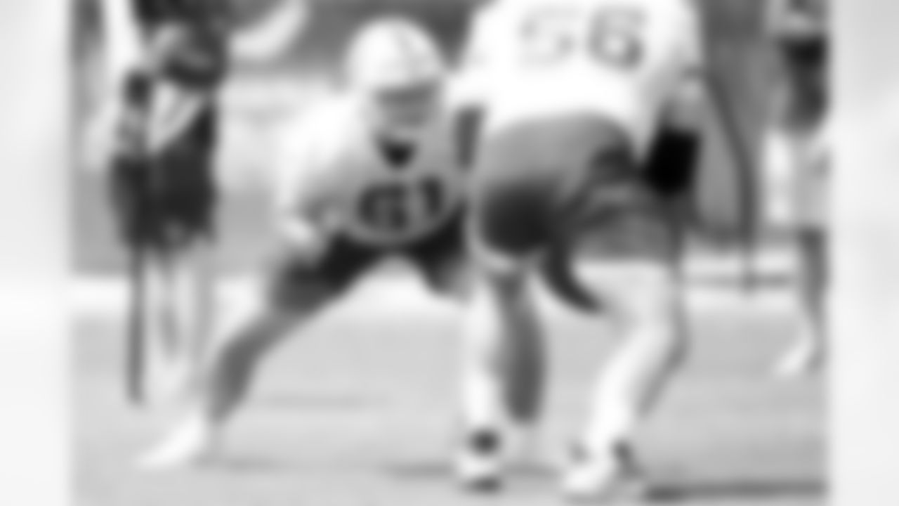 61 T Carter OÕDonnell
Players train during Phase III of offseason workouts.