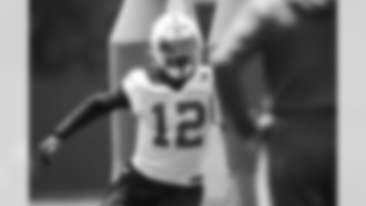 12 WR Malik Turner
Players train during Phase III of offseason workouts.
