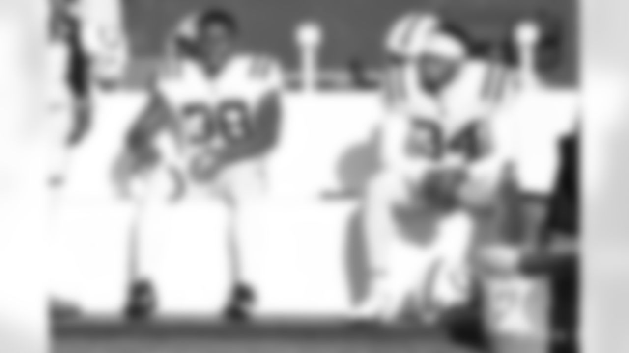38 CB T.J. Carrie, #34 CB Isaiah Rodgers