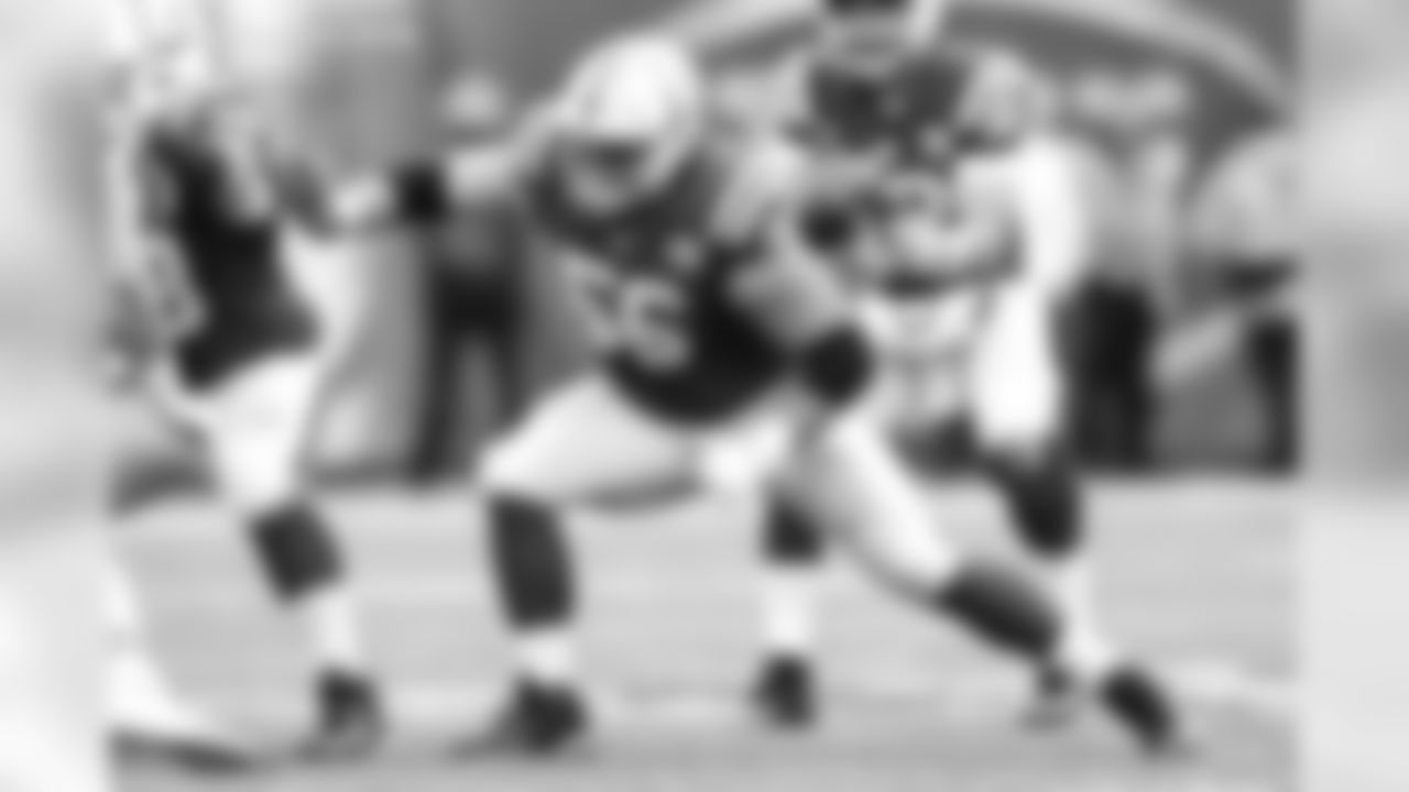 Quenton Nelson, guard (first-round [sixth-overall] pick): Nelson started all 16 games in 2018 at left guard, and in Weeks 7 and 8, helped the Colts rush for over 200 yards in back-to-back games for the first time in the same season since 1985. He was also part of an offensive line that didn't allow a sack in five straight games. Nelson was named to his first Pro Bowl and was the first rookie Colts offensive lineman to earn that honor since Chris Hinton in 1983. Nelson was also selected AP First-Team All-Pro; him and Darius Leonard joined Alan Ameche (1955), Milt Davis (1957) and Edgerrin James (1999) as the only Colts rookies to be selected AP First-Team All-Pro. The NFL's Offensive Rookie of the Month for October — becoming the first guard in NFL history to earn Rookie of the Month honors.