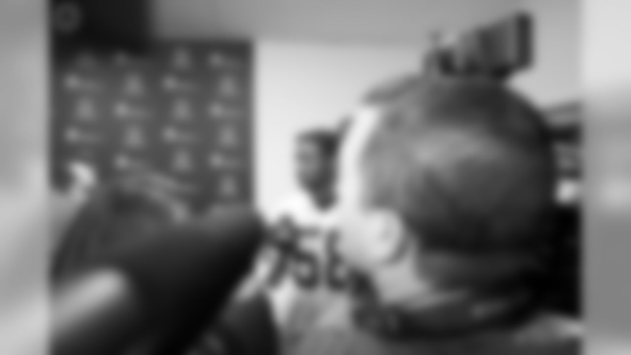 Here is a fun behind the scenes look at the first time the rookies spoke with the media.