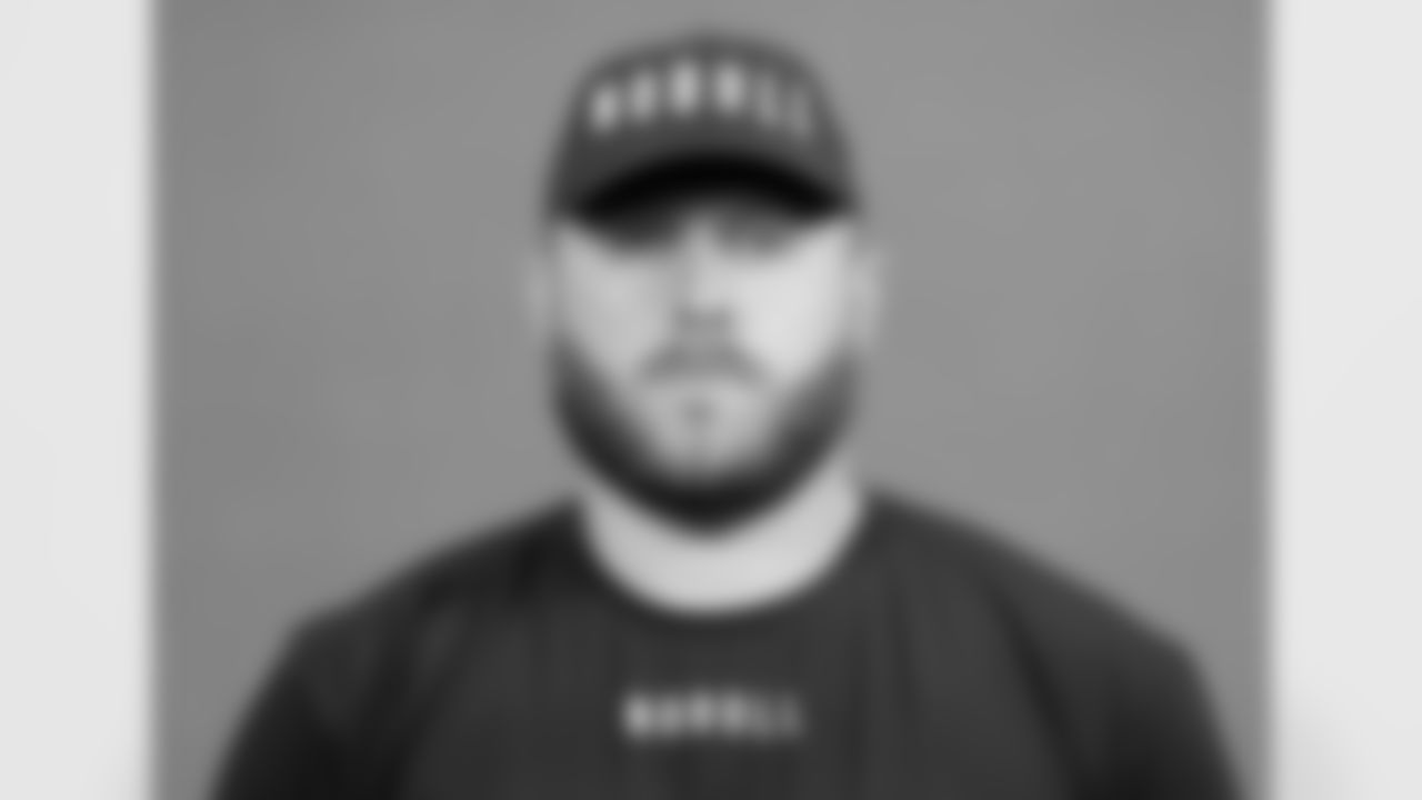 TCU offensive lineman Alan Ali poses for a portrait at the NFL football Combine on Thursday, March 2, 2023 in Indianapolis. (AJ Mast/AP Images for the NFL)