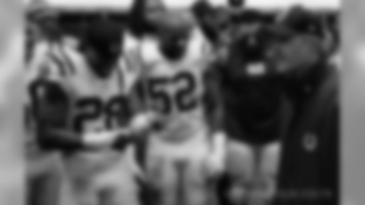 Coach Pagano taking in the moment with his team.