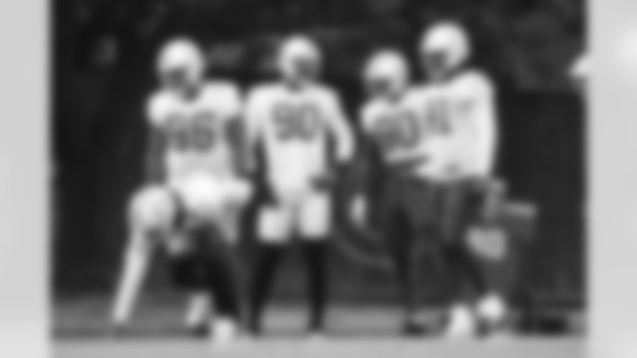 99 DT DeForest Buckner, #97 DE Al-Quadin Muhammad