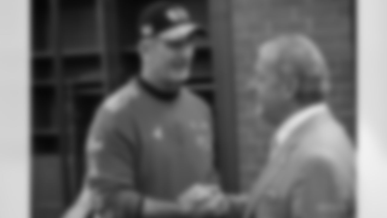 Indianapolis Colts Head Coach Frank Reich, James IrsayÊOwner and CEO
