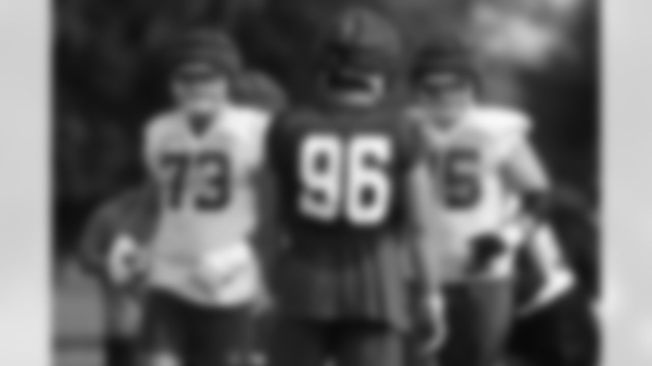 73 OT Blake Freeland , 75 G Will Fries
2023 Colts Training Camp - Grand Park