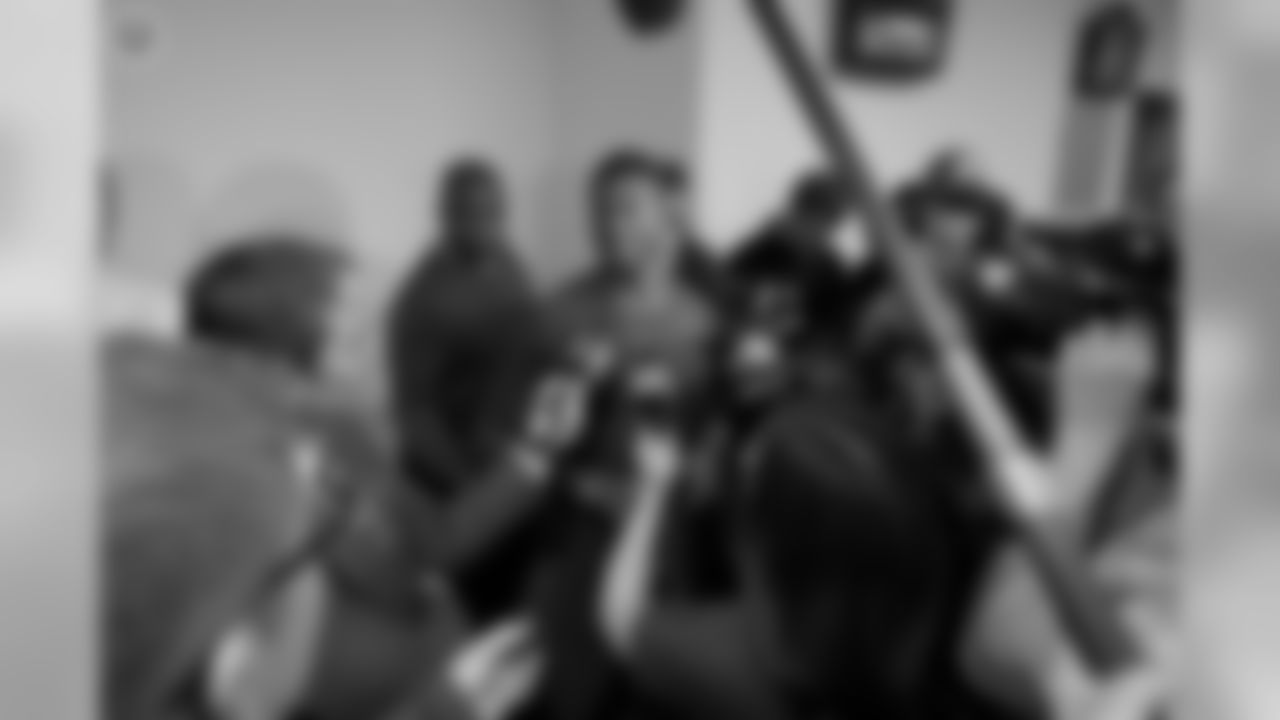 Here is a fun behind the scenes look at the first time the rookies spoke with the media.