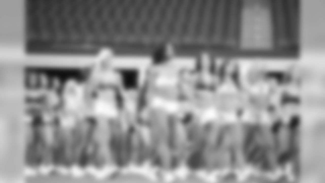Dallas Cowboys Cheerleaders tryouts at AT&T Stadium in Arlington, Texas on May 6, 2018.
