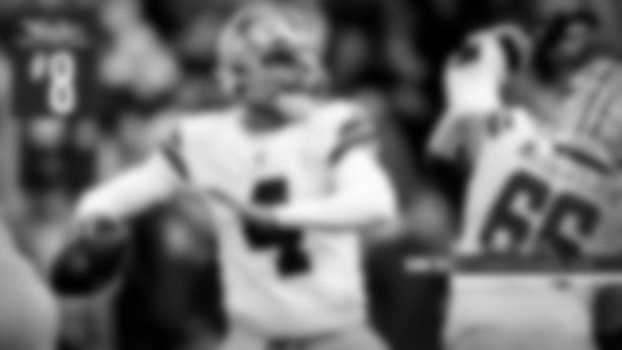 8. Dak Prescott – Easily the toughest player on this list to grade. He's missed nearly half the season due to injury and did have a really tough outing in Week 1 that contributed to the loss. His picks in Green Bay also aided to the loss. But since he's been back from injury, Dak has the offense rolling, showing just how complete of a team the Cowboys can be.