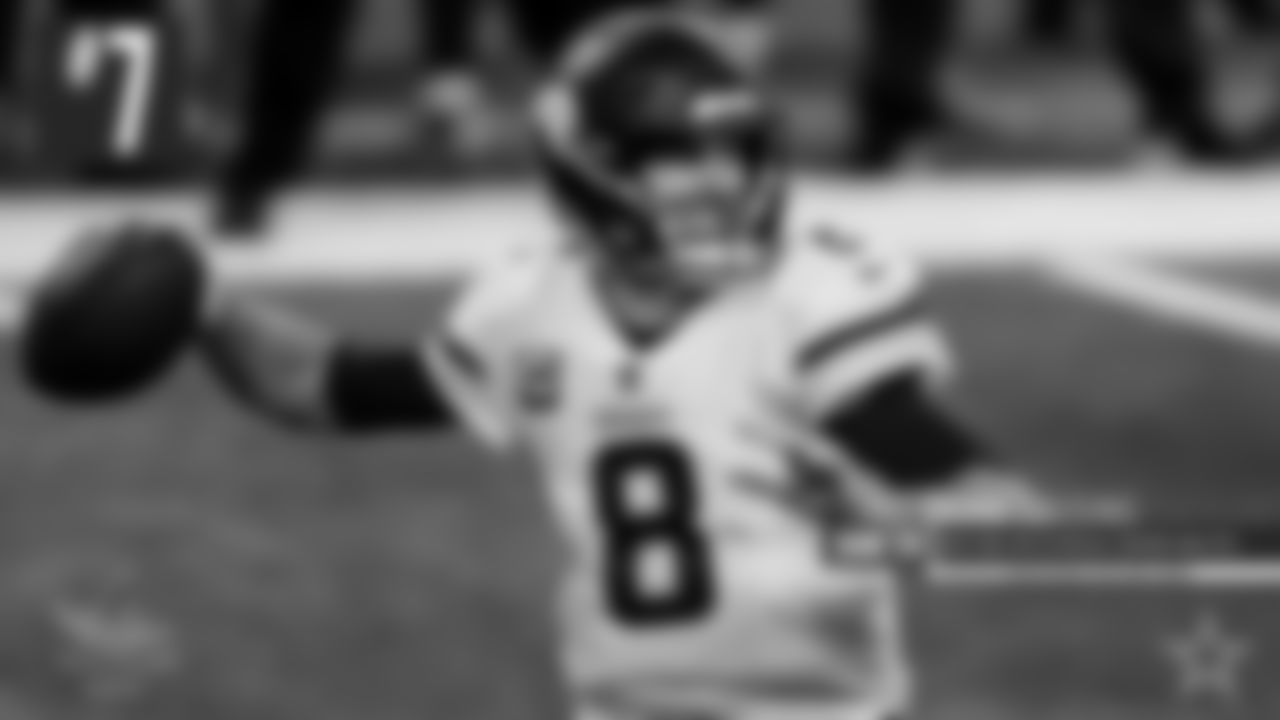 7. Kirk Cousins
Between playing with Washington or Minnesota, Cousins has actually performed quite well against the Cowboys' defense over the years, having thrown 17 touchdowns and just five interceptions. Fortunately for Dallas, that resulted in two wins and seven losses.