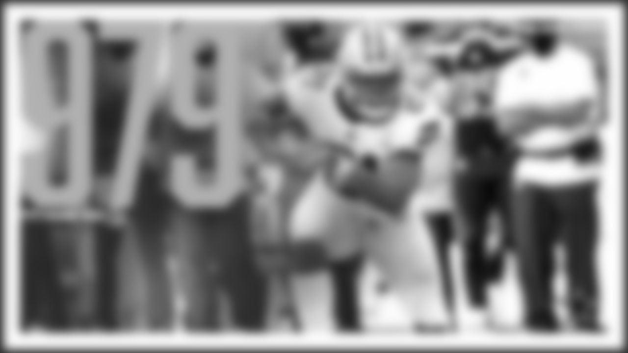 Total Rushing Yards: Ezekiel Elliott (979)
Elliott grinded out plenty of carries this season without a healthy offensive line or the threat of Dak Prescott's passing game, but failing to reach 1,000 yards on the season has to be a disappointment for the star running back.