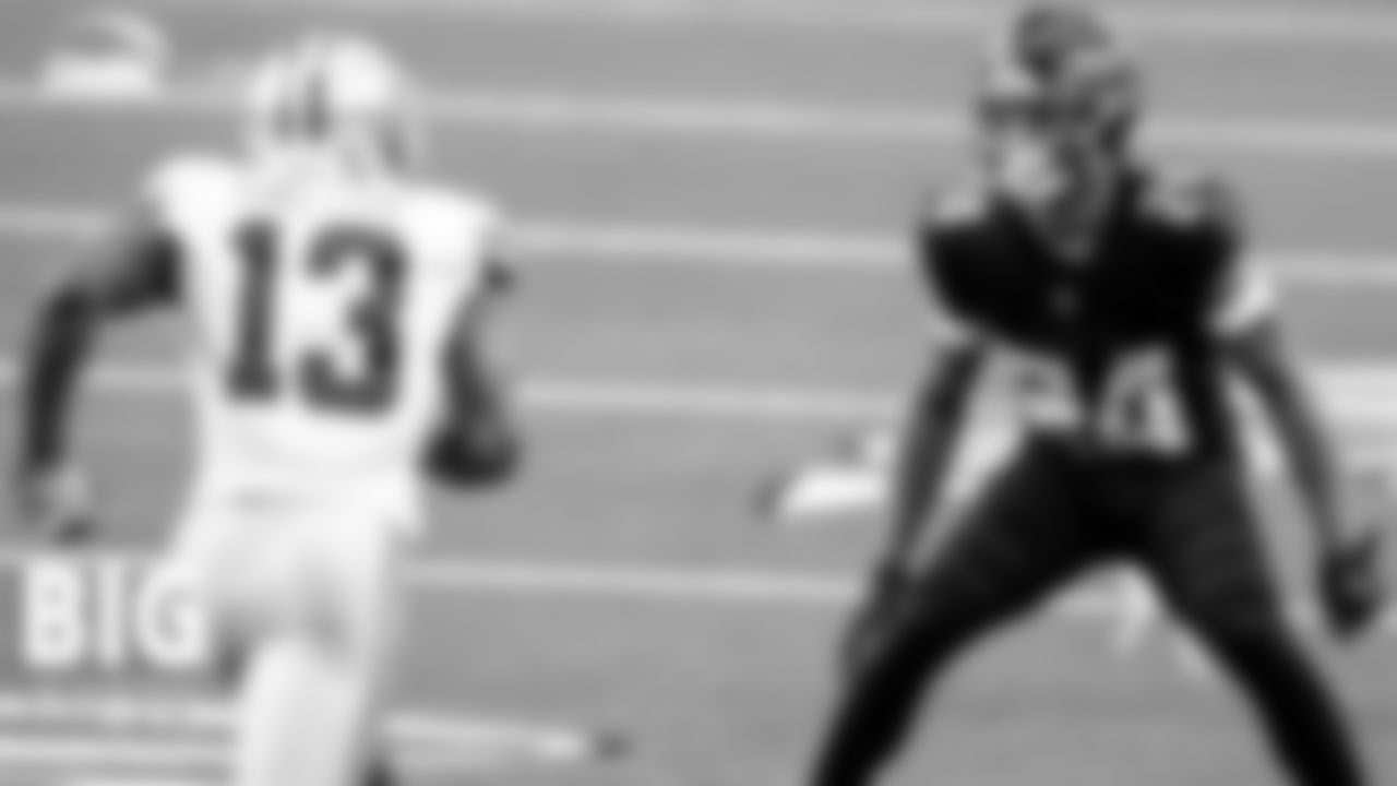 Targeting Terrell? – In the middle of the 2020 NFL Draft, there were several names on the Cowboys' radar as they sat with the No. 17 pick. Falcons cornerback A.J. Terrell was one of them and seemed like a likely choice but he was picked by the Falcons at No. 16. That left Lamb still on the table and the Cowboys picked him with the next selection. This year, Terrell ranks first in the NFL among CBs in yards per target, averaging 2.6 yards, according to PFF.
