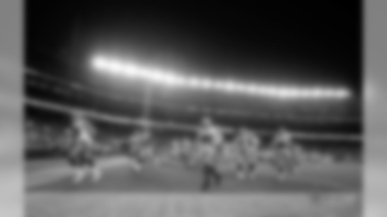 Dallas Cowboys players run off the field at Levi's Stadium after the first half of an NFL preseason football game against the San Francisco 49ers in Santa Clara, Calif., Thursday, Aug. 9, 2018. (AP Photo/Josie Lepe)