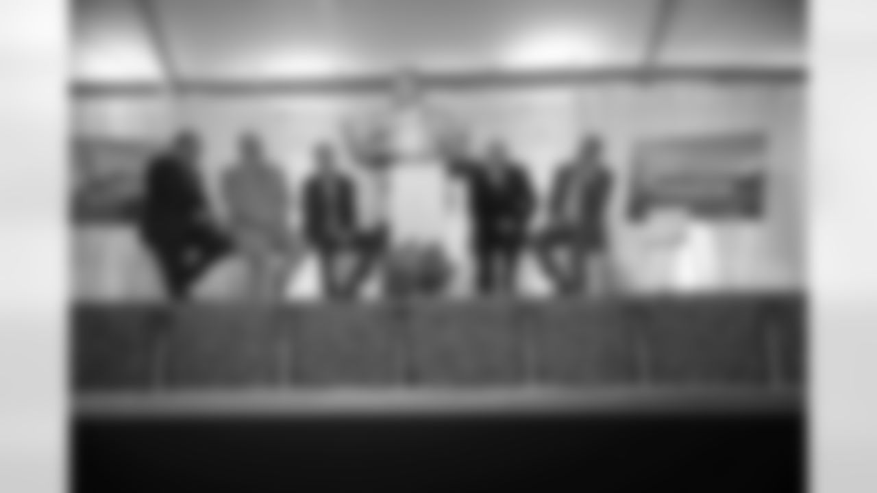 15 June 2016: Views
of the Dallas Cowboys at a press conference for BaylorScott&White medical facilities at The Star at Dallas Cowboys headquarters in Frisco, Texas. Photo by James D. Smith/Dallas Cowboys