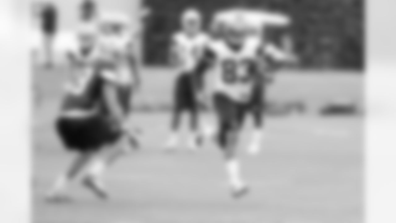 3rd round draft pick Terrance Williams during wide receiver drills.