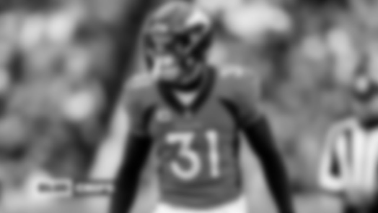 Justin Simmons
The ultra-versatile safety is a dynamic playmaker as the position with superb instincts, awareness, range and hitting ability. Simmons is deployed as a Rover with the Broncos aligning him near the box or in the deep middle to take away the opponent's biggest threats. As an all-star talent with big-play potential, the Cowboys need to be aware of his whereabouts to avoid a mistake that leads to a turnover or momentum-changing hit that ignites the Broncos' defense.